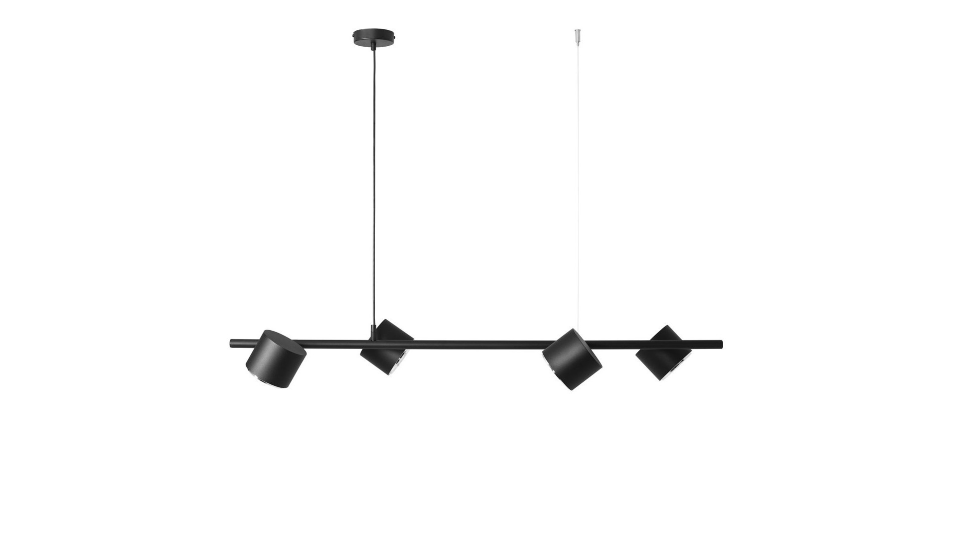 LAMPA WISZĄCA BOT 4 BLACK ALDEX 1047L 