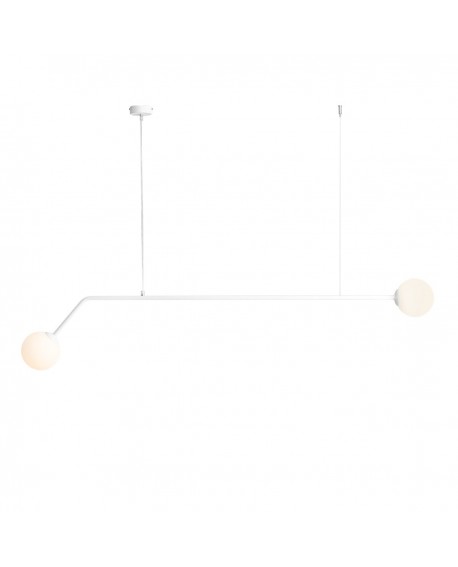 LAMPA WISZĄCA PURE WHITE ALDEX 1064H