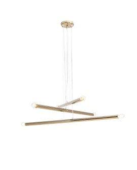 LAMPA WISZĄCA TUBO 6 GOLD ALDEX 1072K30