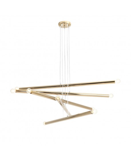 LAMPA WISZĄCA TUBO 10 GOLD ALDEX 1072M30