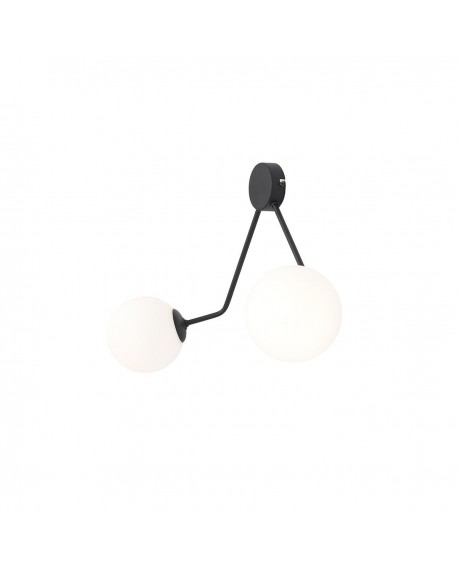 KINKIET HOLM 2 BLACK ALDEX 1082D1