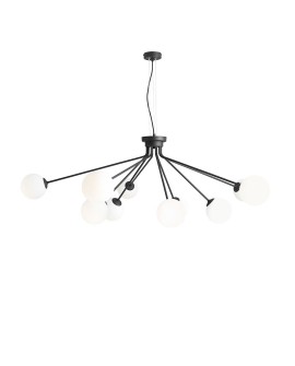 LAMPA WISZĄCA HOLM 10 BLACK ALDEX 1082M1