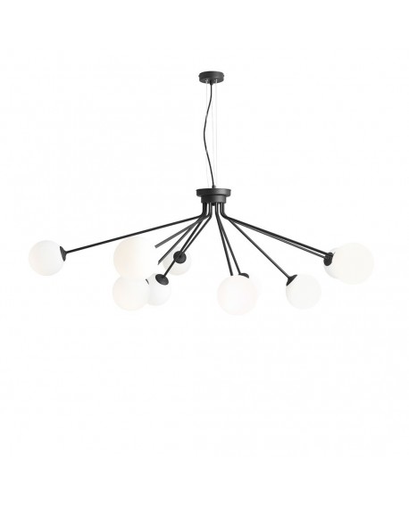 LAMPA WISZĄCA HOLM 10 BLACK ALDEX 1082M1