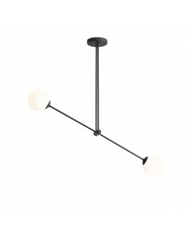 PLAFON OHIO 2 BLACK ALDEX 1081PL_H1