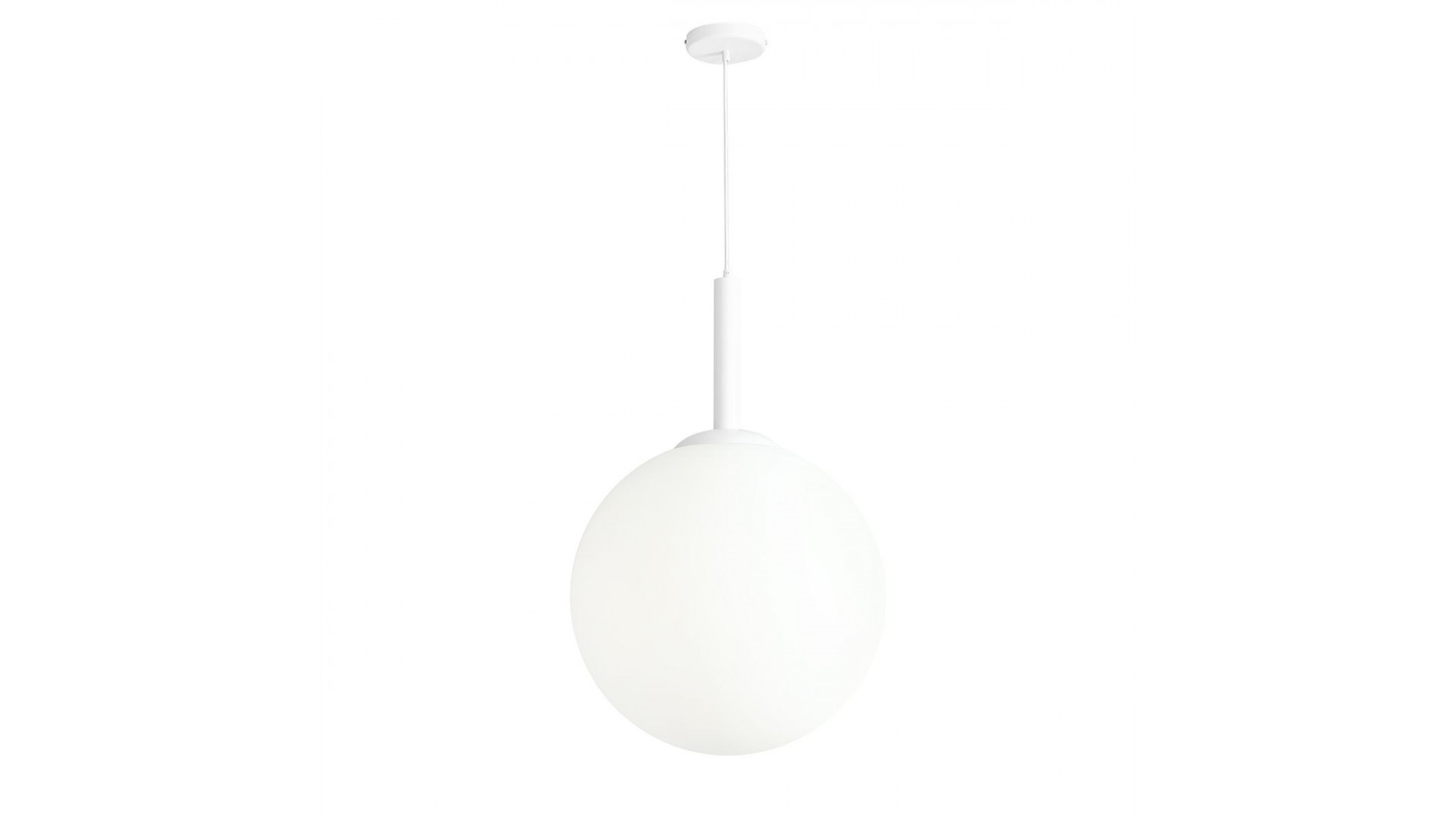 LAMPA WISZĄCA BOSSO GRANDE 50 WHITE ALDEX 1087XXL