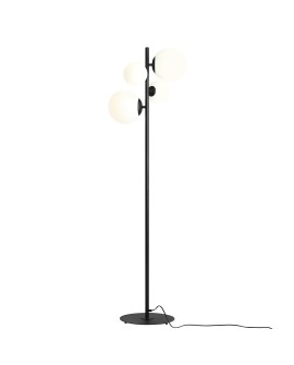 LAMPA STOJĄCA BLOOM BLACK ALDEX 1091A1