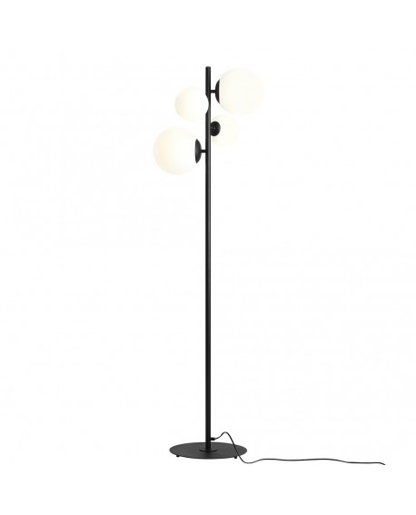 LAMPA STOJĄCA BLOOM BLACK ALDEX 1091A1