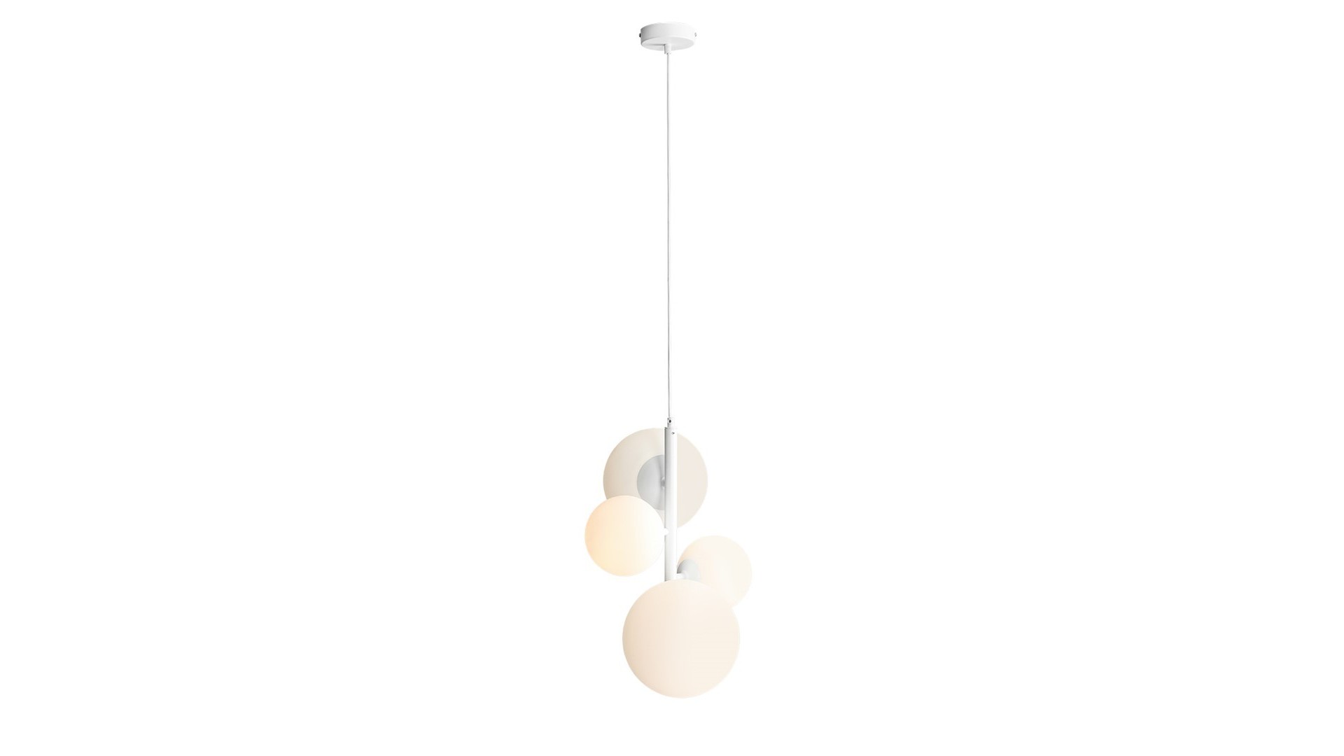 LAMPA WISZĄCA BLOOM 4 WHITE ALDEX 1091L