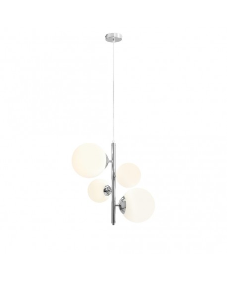LAMPA WISZĄCA BLOOM 4 CHROME ALDEX 1091L4