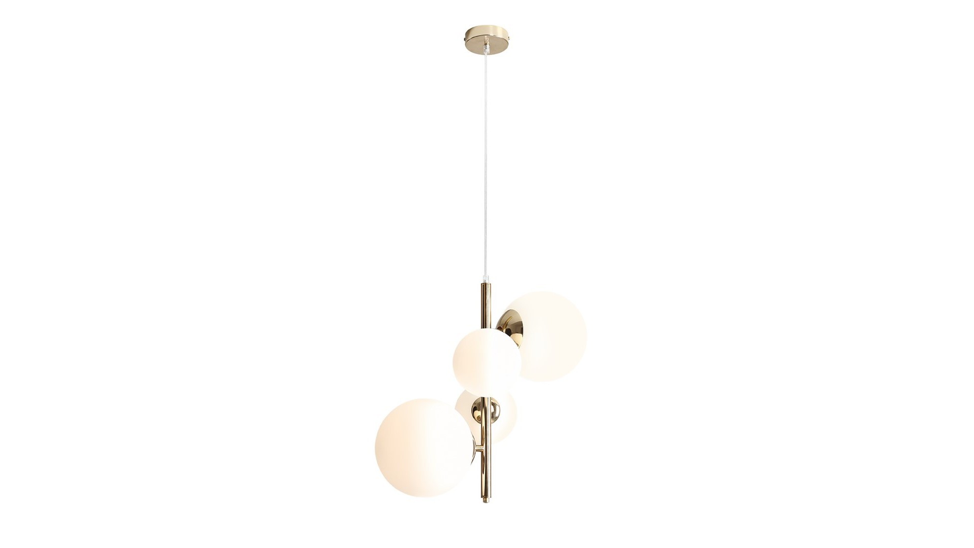 LAMPA WISZĄCA BLOOM 4 GOLD ALDEX 1091L30