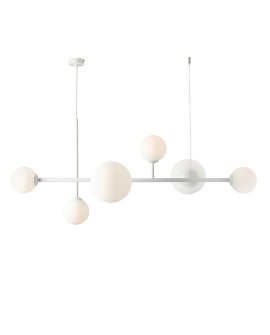 LAMPA WISZĄCA DIONE 6 WHITE ALDEX 1092K