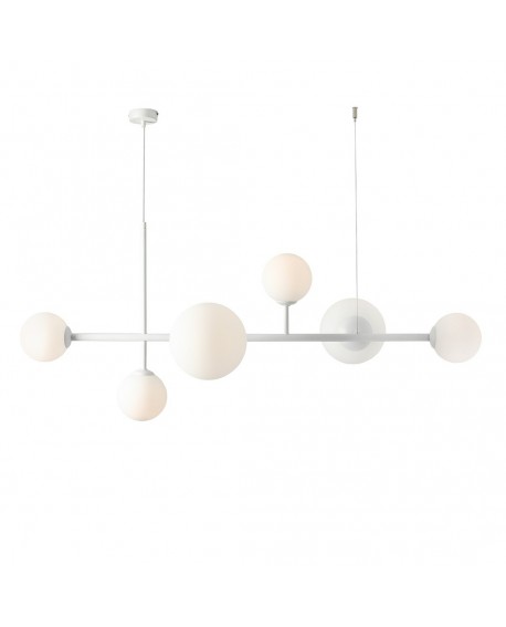 LAMPA WISZĄCA DIONE 6 WHITE ALDEX 1092K