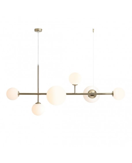 LAMPA WISZĄCA DIONE 6 GOLD ALDEX 1092K30