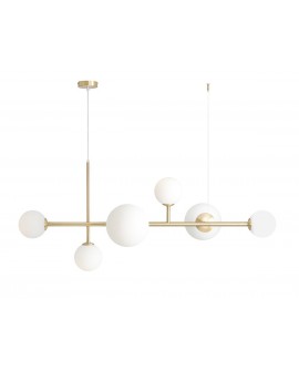 LAMPA WISZĄCA DIONE 6 BRASS ALDEX 1092K40