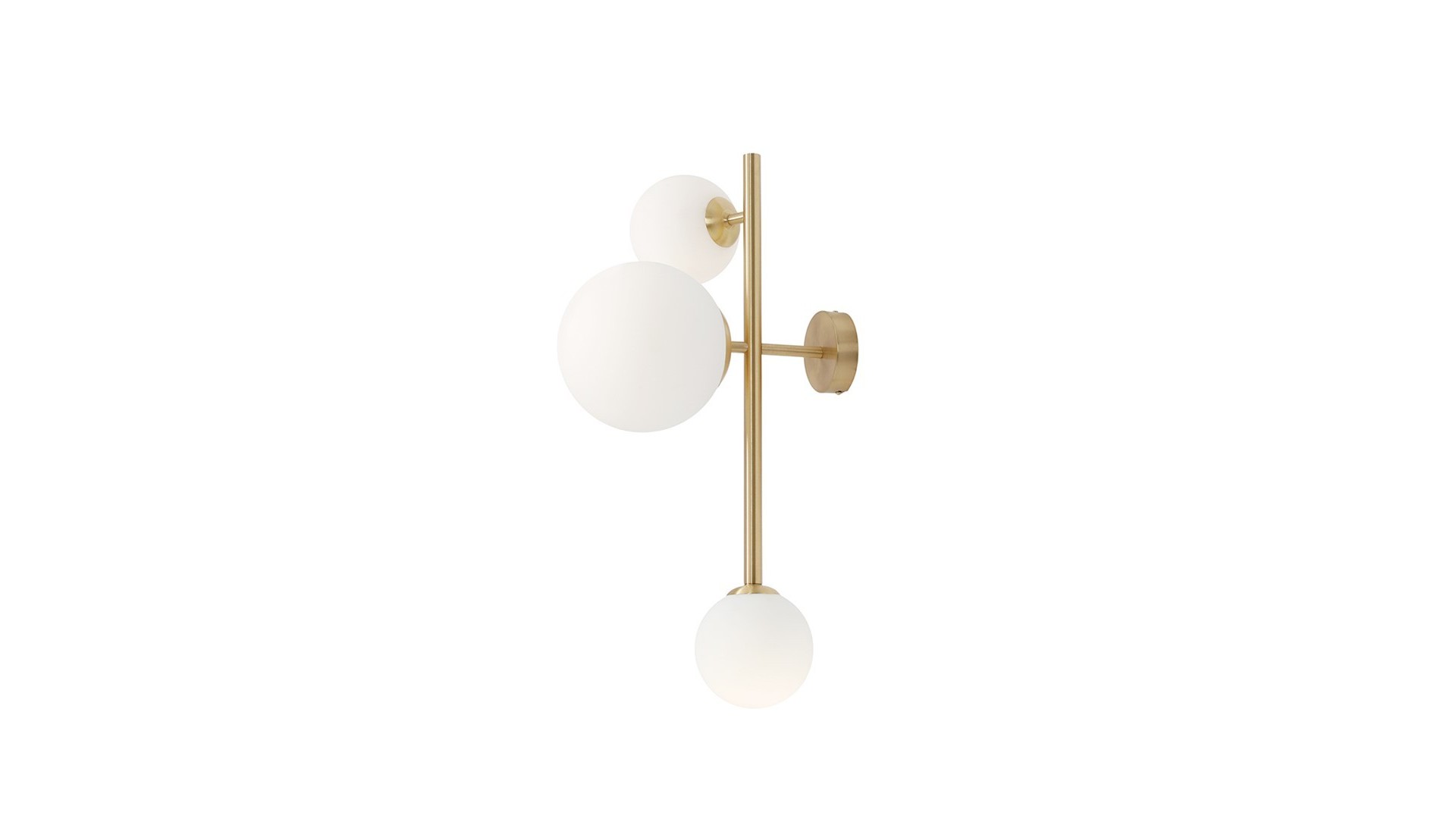 KINKIET DIONE 3 BRASS ALDEX 1092Y40