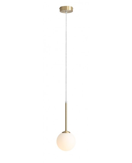LAMPA WISZĄCA BOSSO MINI 14 BRASS ALDEX 1087XXS40