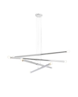 LAMPA WISZĄCA TUBO 8 CHROME ALDEX 1072P4