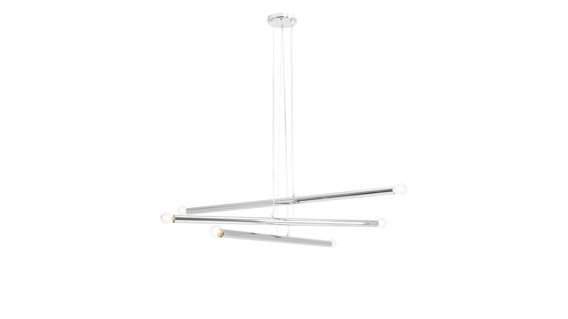 LAMPA WISZĄCA TUBO 6 CHROME ALDEX 1072K4