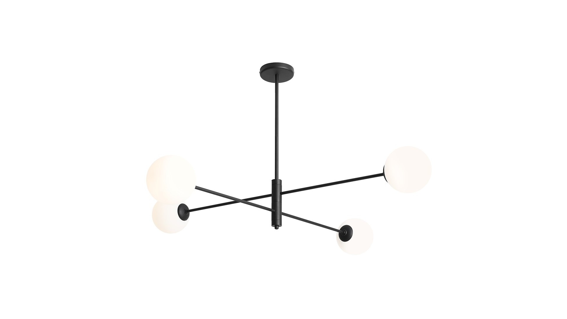 PLAFON HOMME 4 BLACK ALDEX 1090PL_L1