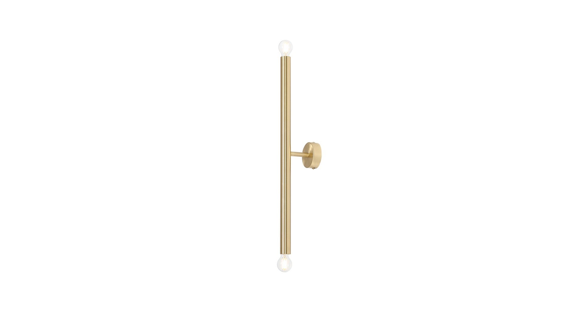 KINKIET TUBO 2 BRASS S ALDEX 1072D40_S