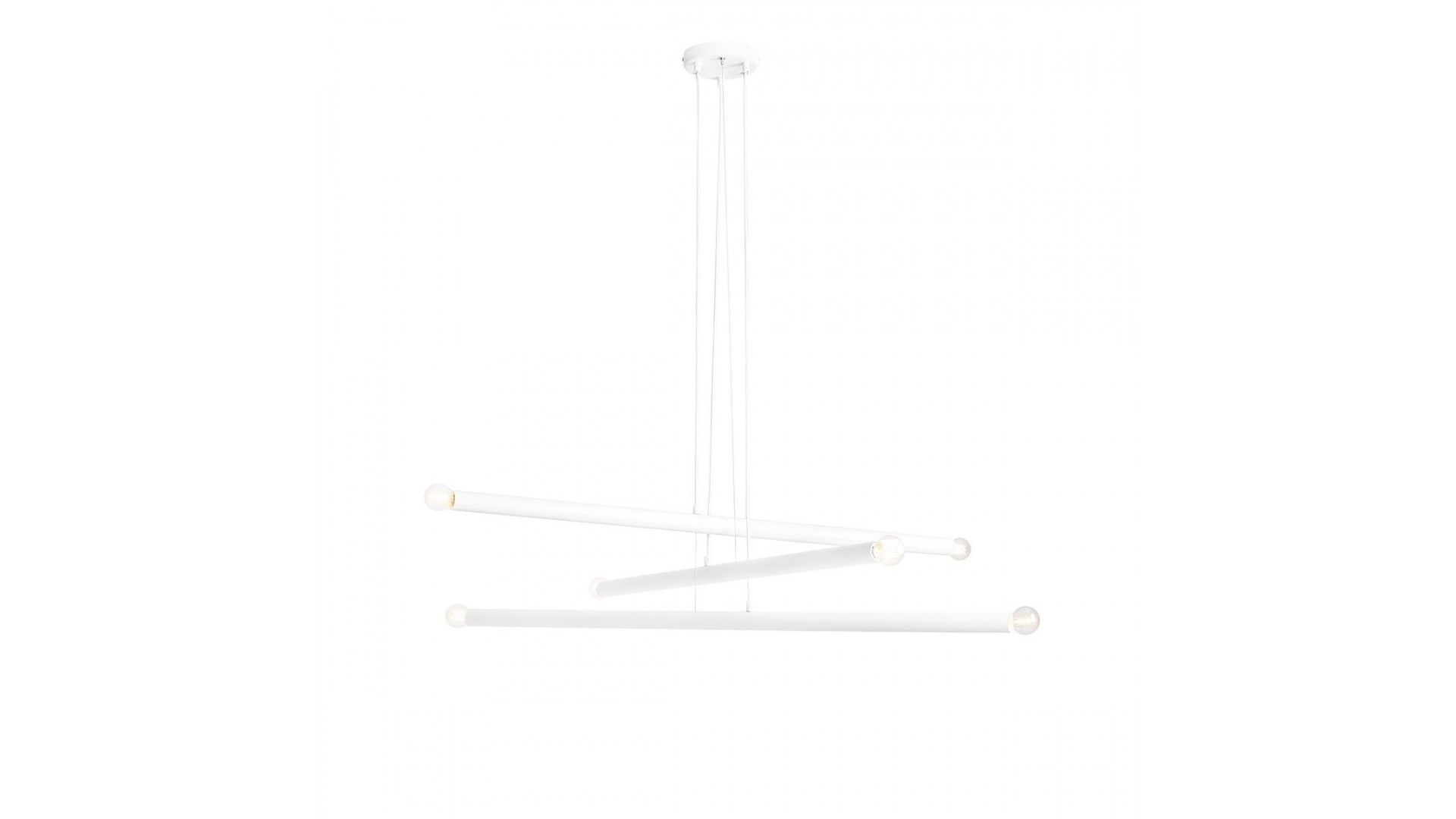 LAMPA WISZĄCA TUBO 6 WHITE ALDEX 1072K