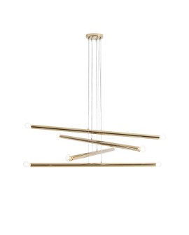 LAMPA WISZĄCA TUBO 8 GOLD ALDEX 1072P30