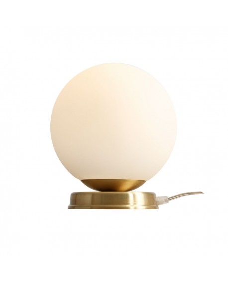 LAMPKA BIURKOWA BALL BRASS M ALDEX 1076B40_M