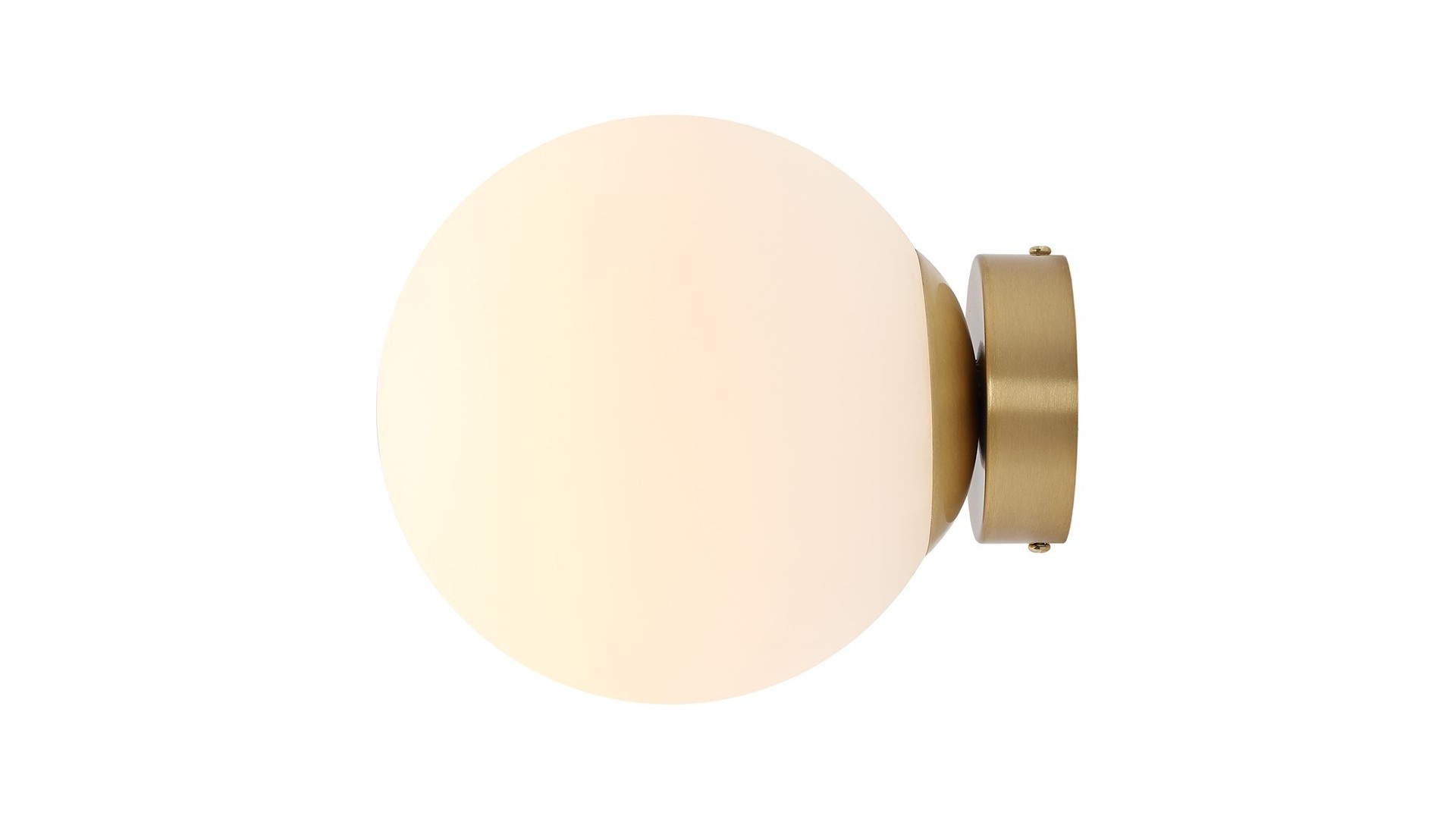 KINKIET BALL BRASS M ALDEX 1076C40_M