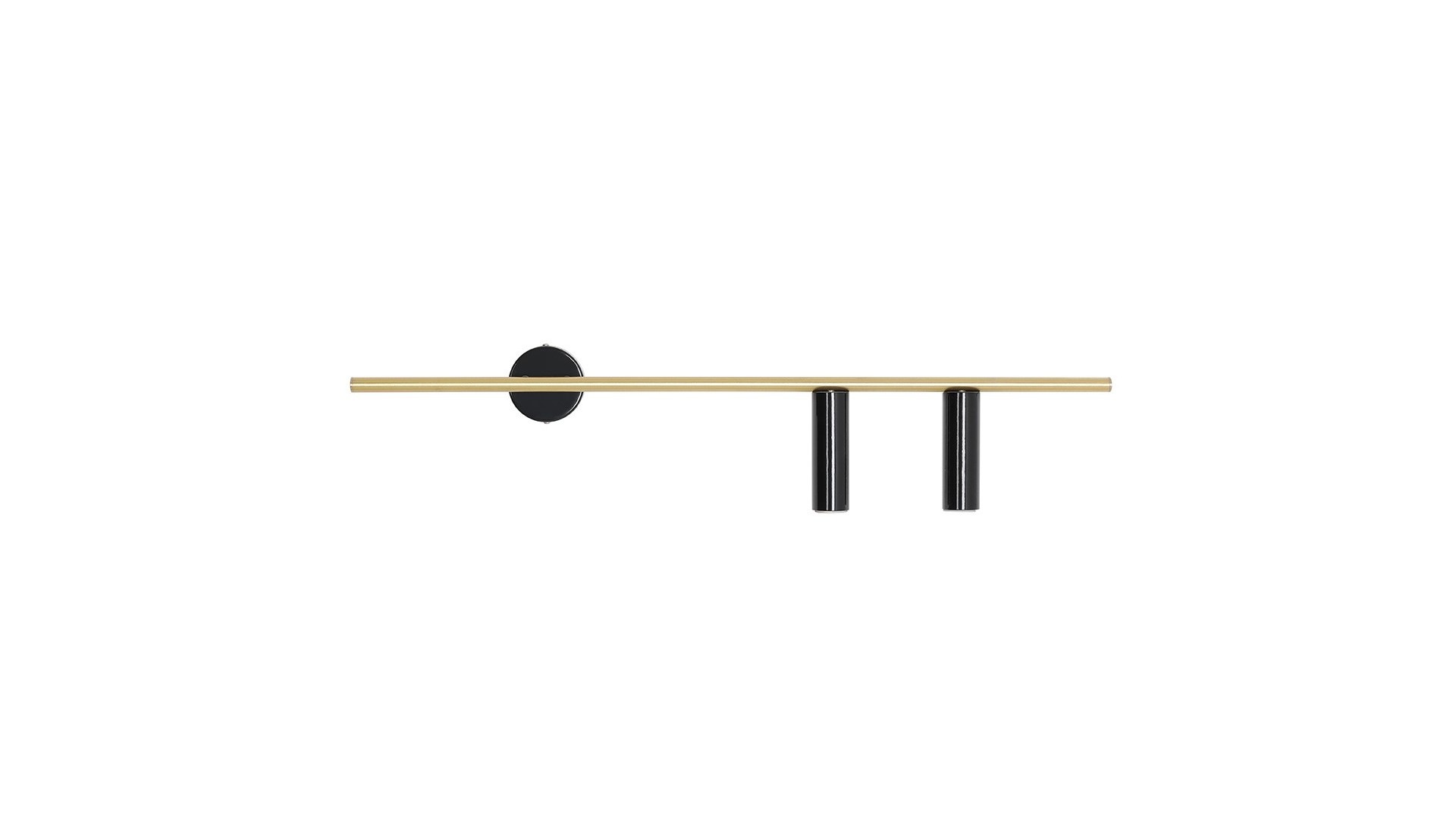 KINKIET TREVO 2 BLACK BRASS (right) ALDEX 1083D40_2