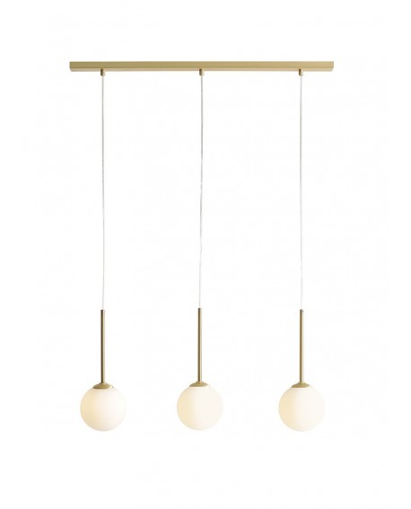 LAMPA WISZĄCA BOSSO 3 BRASS ALDEX 1087E_40