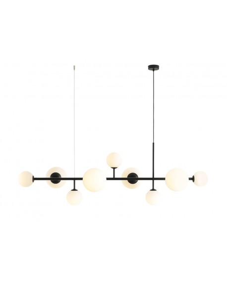 LAMPA WISZĄCA DIONE 9 BLACK ALDEX 1092N1