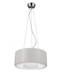 LAMPA WISZĄCA BIAŁA GLOBUS