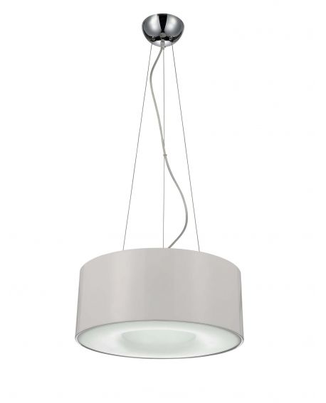 LAMPA WISZĄCA BIAŁA GLOBUS