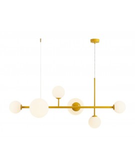 LAMPA WISZĄCA DIONE 6 MUSTARD ALDEX 1092K14