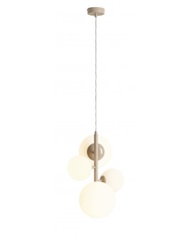 LAMPA WISZĄCA BLOOM 4 BEIGE ALDEX 1091L17