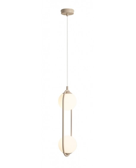 LAMPA WISZĄCA RIVA 2 BEIGE ALDEX 1086H17