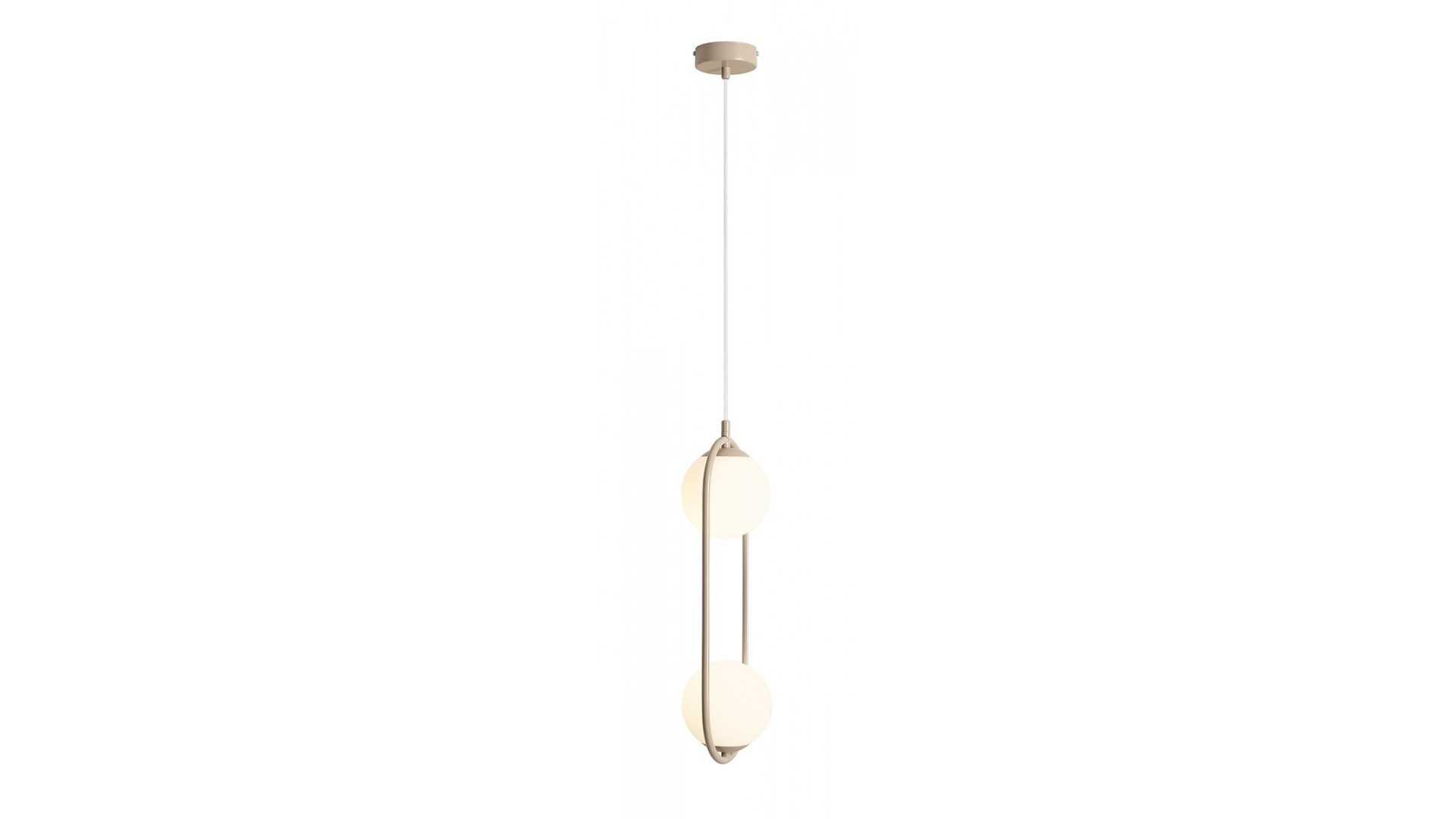 LAMPA WISZĄCA RIVA 2 BEIGE ALDEX 1086H17