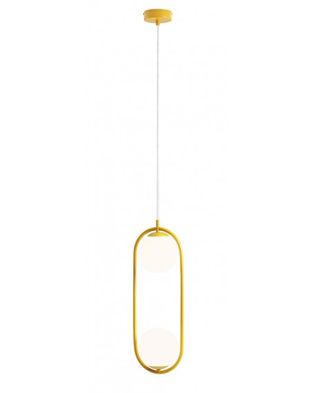 LAMPA WISZĄCA RIVA 2 MUSTARD ALDEX 1086H14
