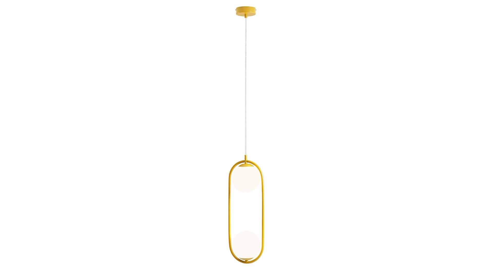 LAMPA WISZĄCA RIVA 2 MUSTARD ALDEX 1086H14