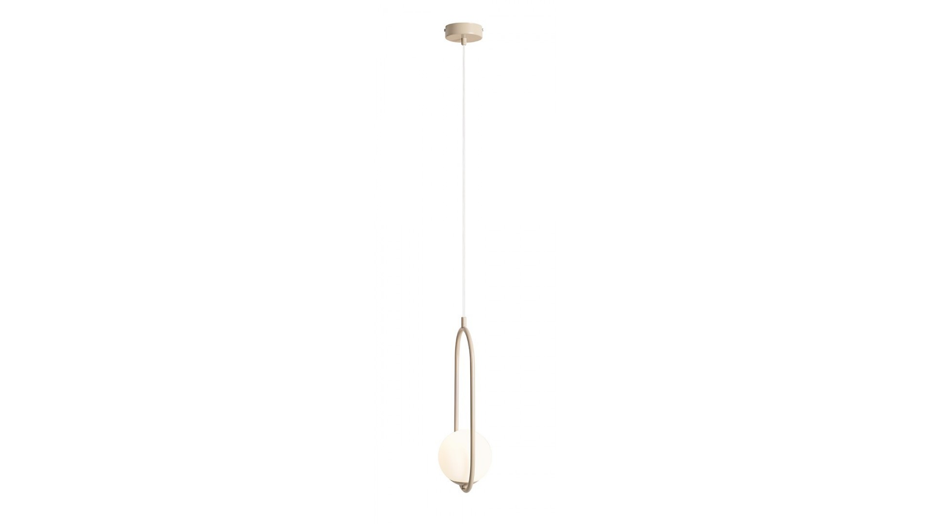LAMPA WISZĄCA RIVA BEIGE ALDEX 1086G17