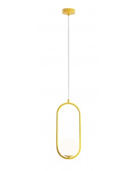 LAMPA WISZĄCA RIVA MUSTARD ALDEX 1086G14