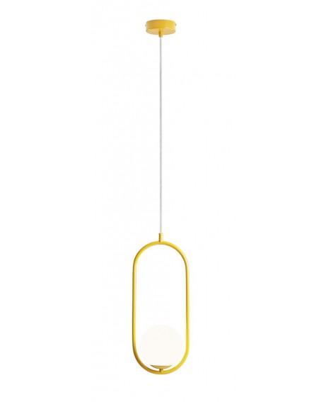 LAMPA WISZĄCA RIVA MUSTARD ALDEX 1086G14