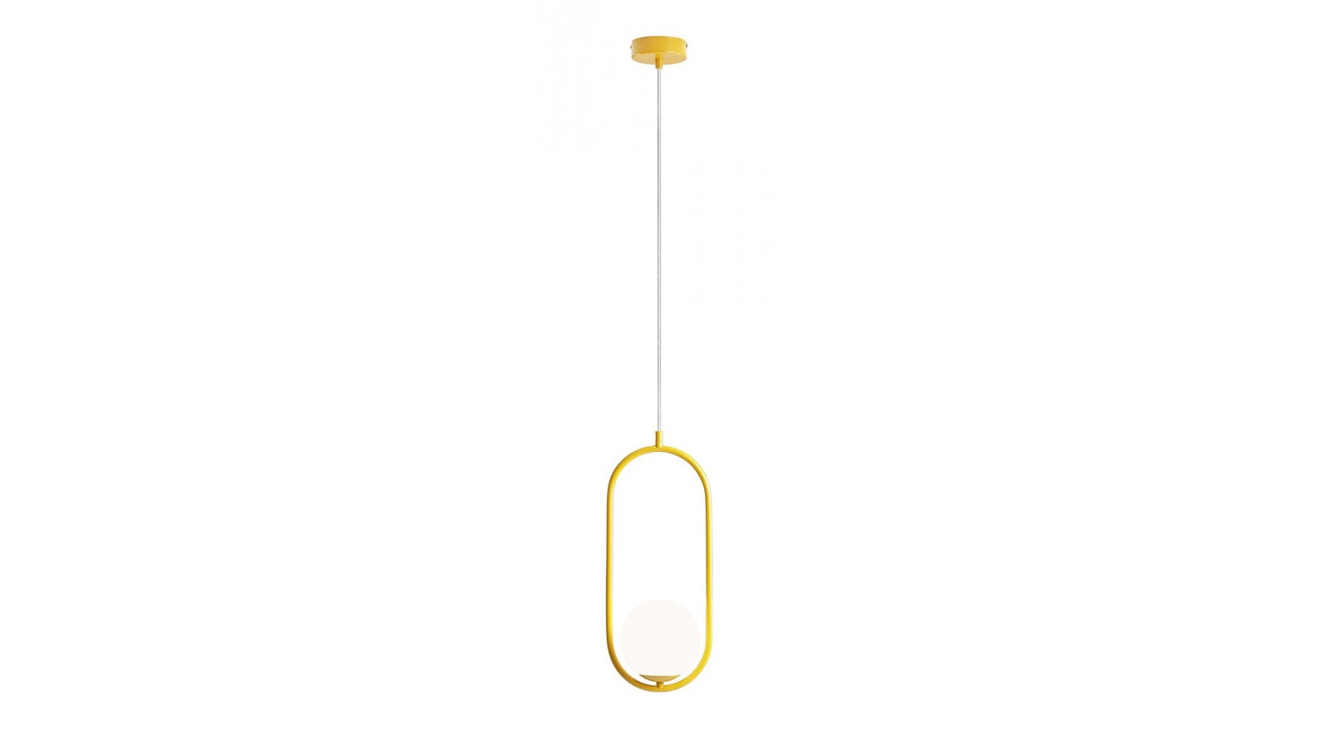 LAMPA WISZĄCA RIVA MUSTARD ALDEX 1086G14