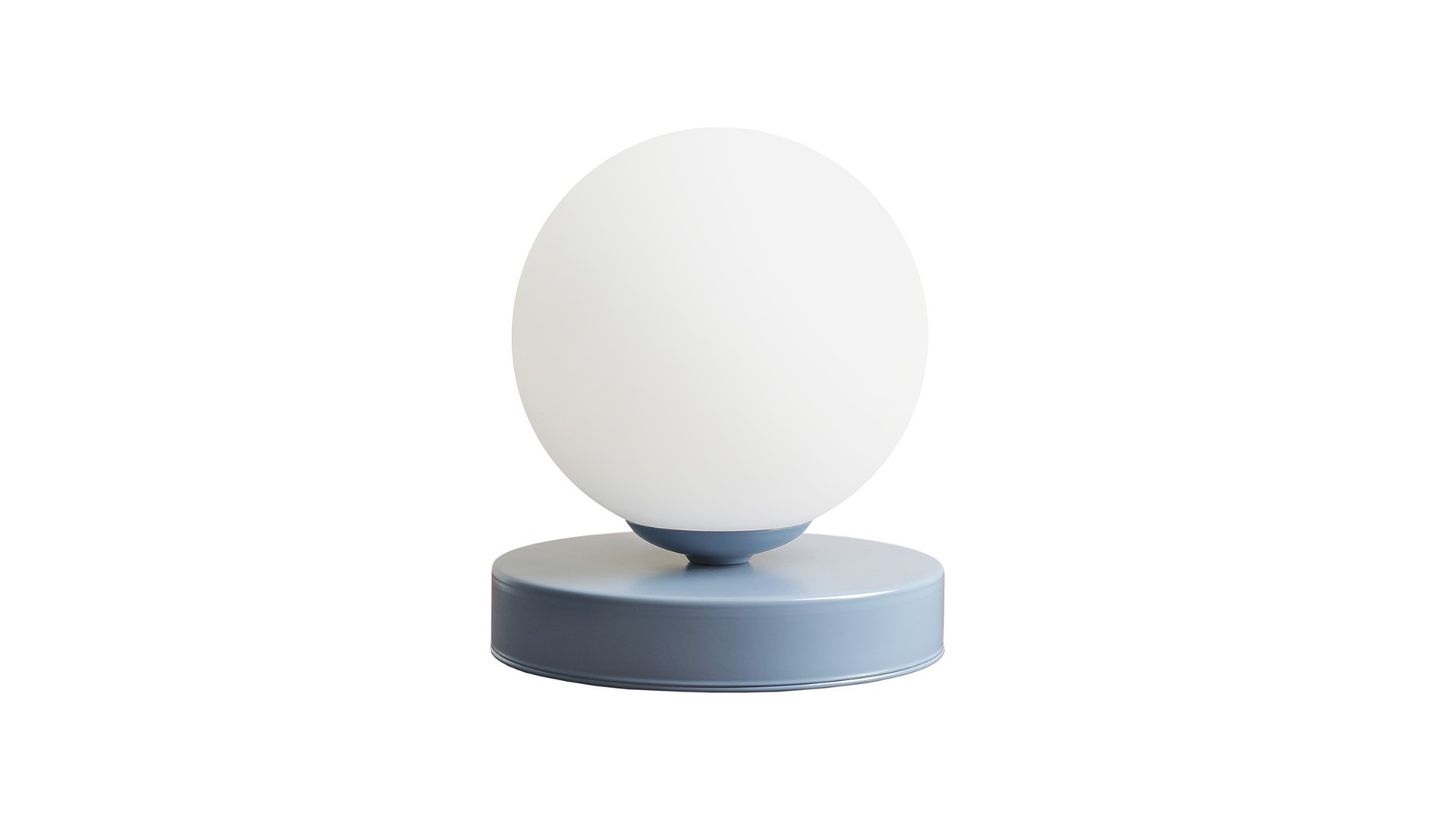 LAMPKA BIURKOWA BALL DUSTY BLUE S ALDEX 1076B16_S