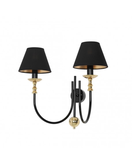 KINKIET ROMA 2 BLACK ALDEX 1118D1