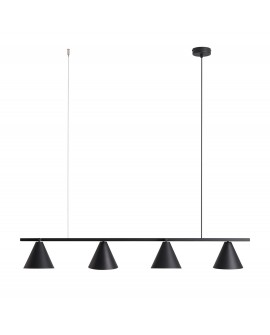 LAMPA WISZĄCA FORM 4 BLACK ALDEX 1108L1