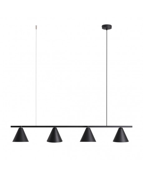 LAMPA WISZĄCA FORM 4 BLACK ALDEX 1108L1