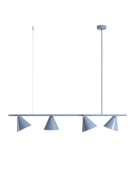 LAMPA WISZĄCA FORM 4 DUSTY BLUE ALDEX 1108L16