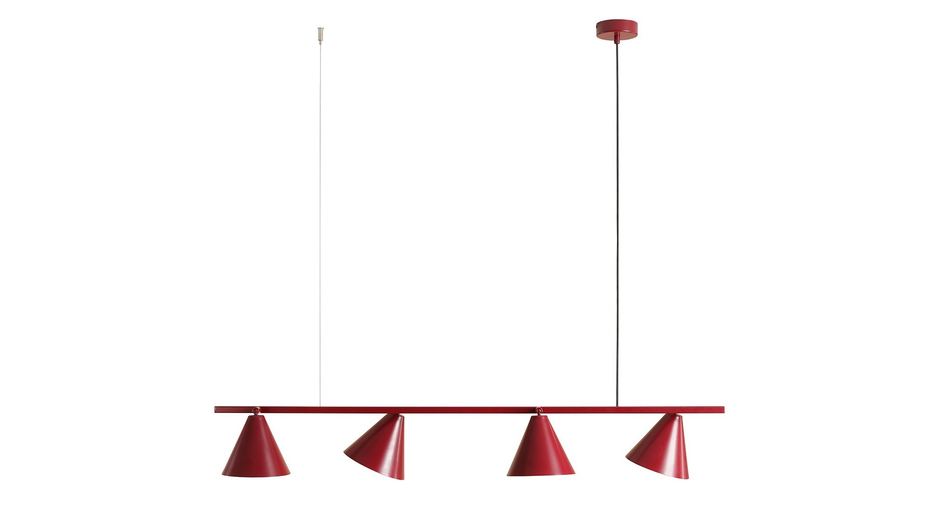 LAMPA WISZĄCA FORM 4 RED WINE ALDEX 1108L15