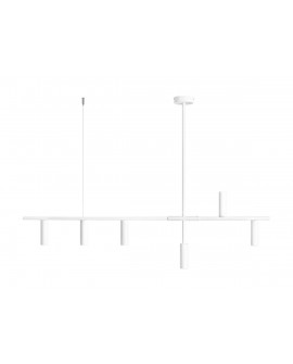 LAMPA WISZĄCA TREVO 6 ALL WHITE ALDEX 1104K